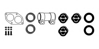 HJS 82 11 1748 Mounting Kit, exhaust system